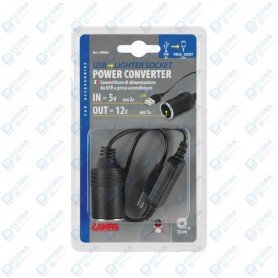 Transformador de Puerto USB a Toma 12V