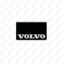 Juego Faldillas Traseras Negras Con Logo Volvo