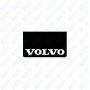 Juego Faldillas Traseras Negras Con Logo Volvo