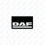 Juego Faldillas Traseras Negras Con Logo DAF