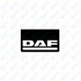 Juego Faldillas Traseras Negras Con Logo DAF