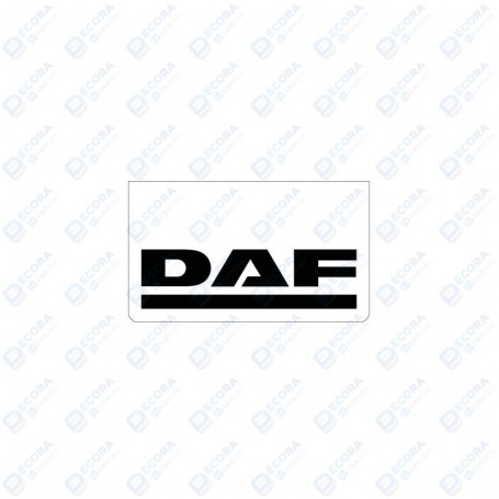 Juego Faldillas Traseras Blancas Con Logo DAF