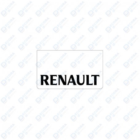 Juego Faldillas Traseras Blancas Con Logo Renault