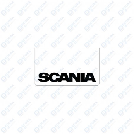 Juego Faldillas Traseras Blancas Con Logo Scania